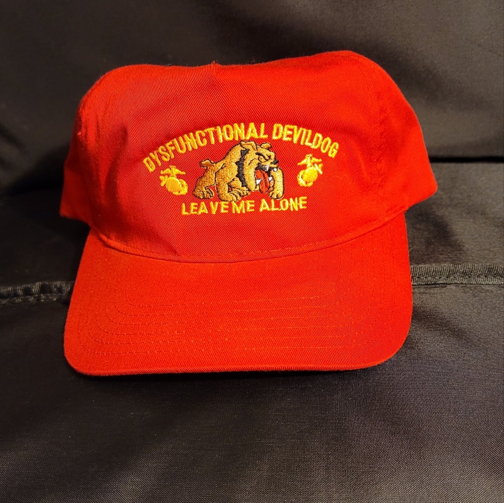 OTTO Disfuncational Devildog Leave me Alone hat adjustable